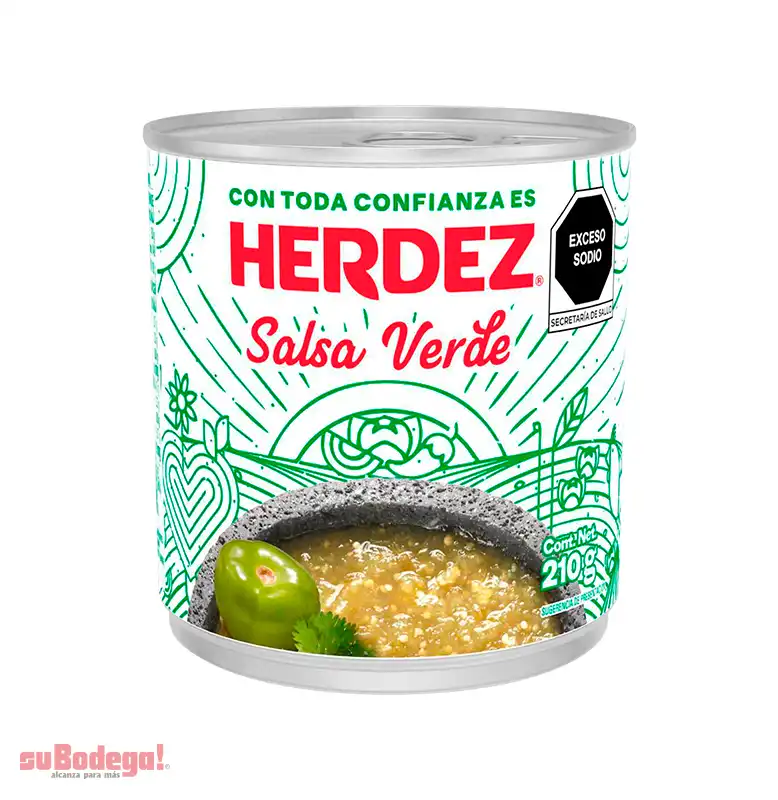 Salsa Casera Verde Herdez 210 gr.