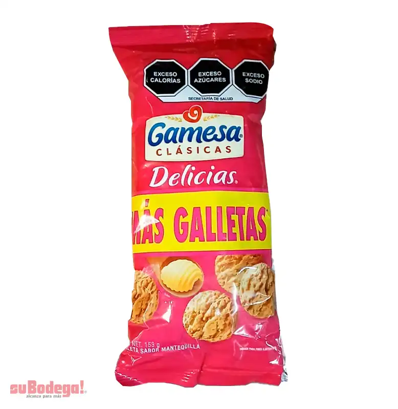 Galletas Gamesa Delicias 153 Gr.