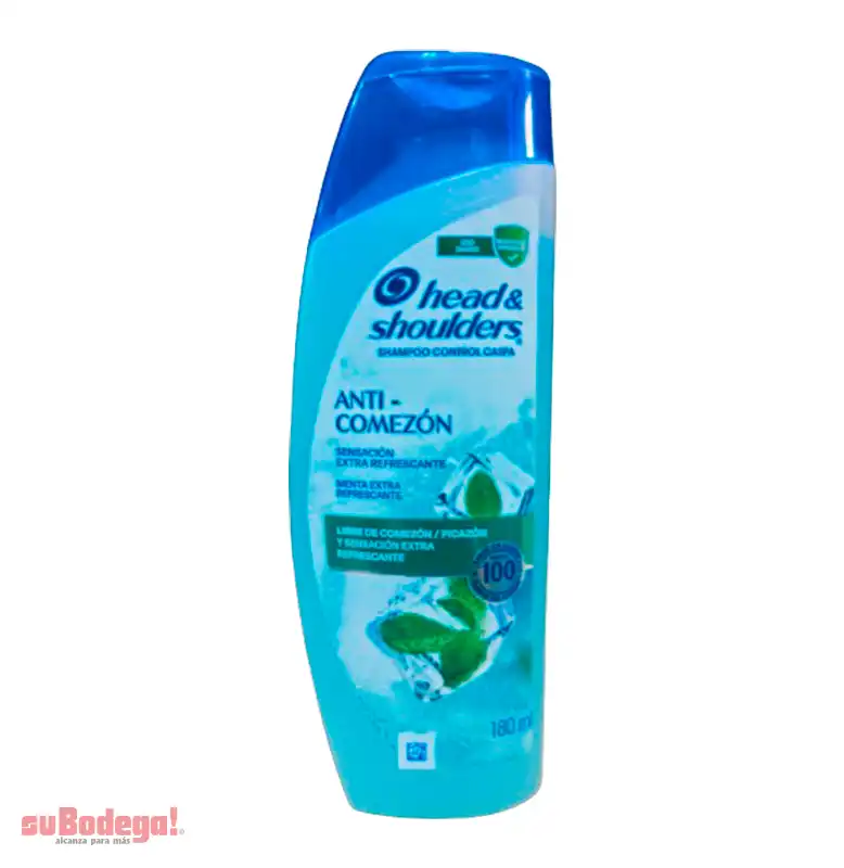 Shampoo Head & Shoulders Anti Comezón 180 ml