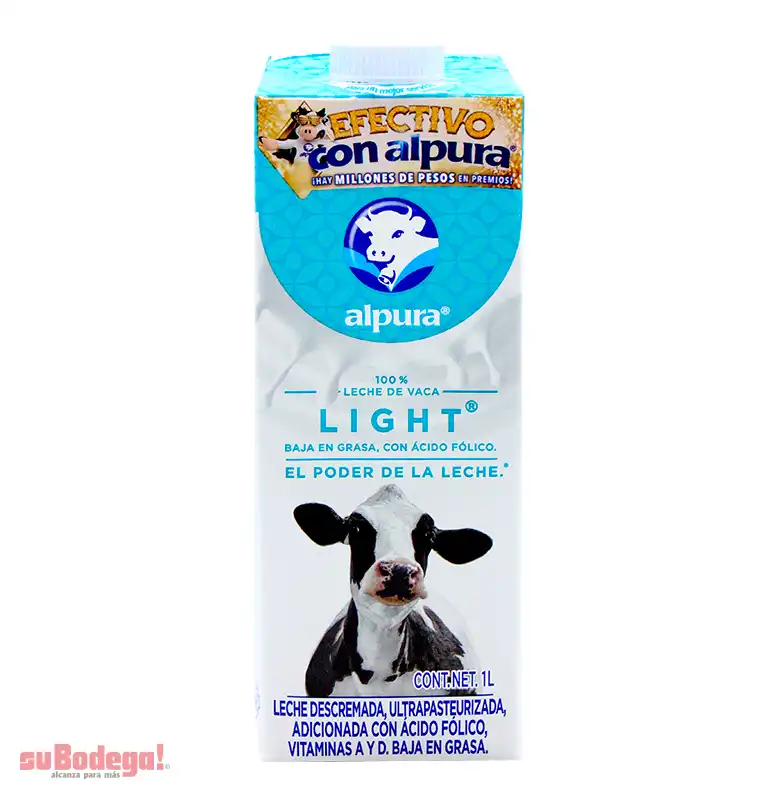 Leche Alpura Light 1 lt.