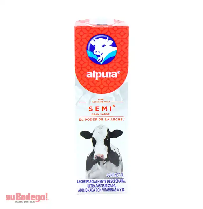 Leche Alpura SemidesCremada 1 lt.