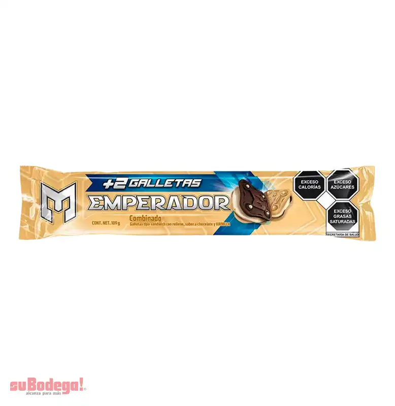 Galletas Gamesa Sandwich Emperador Combinado 109 Gr.