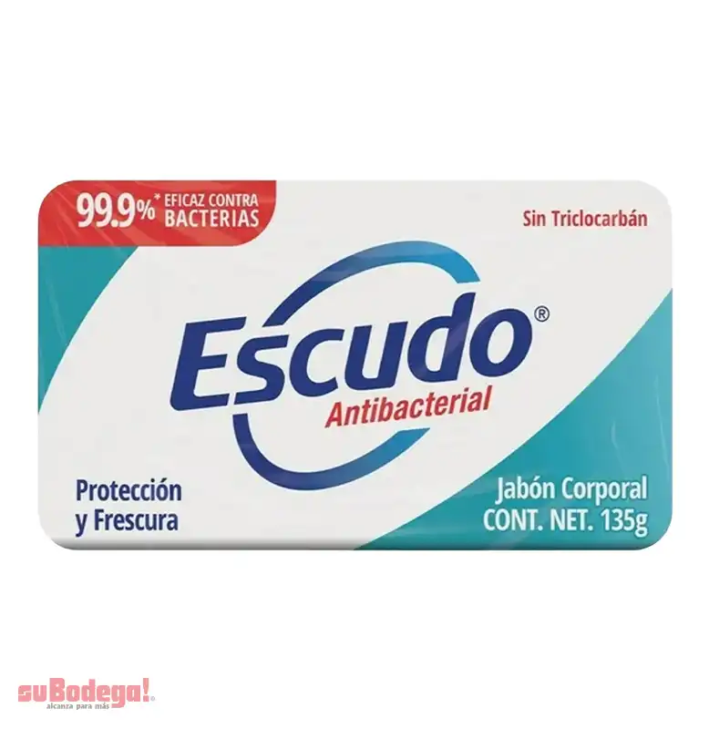 Jabon de Tocador Escudo Verde 135 Gr.