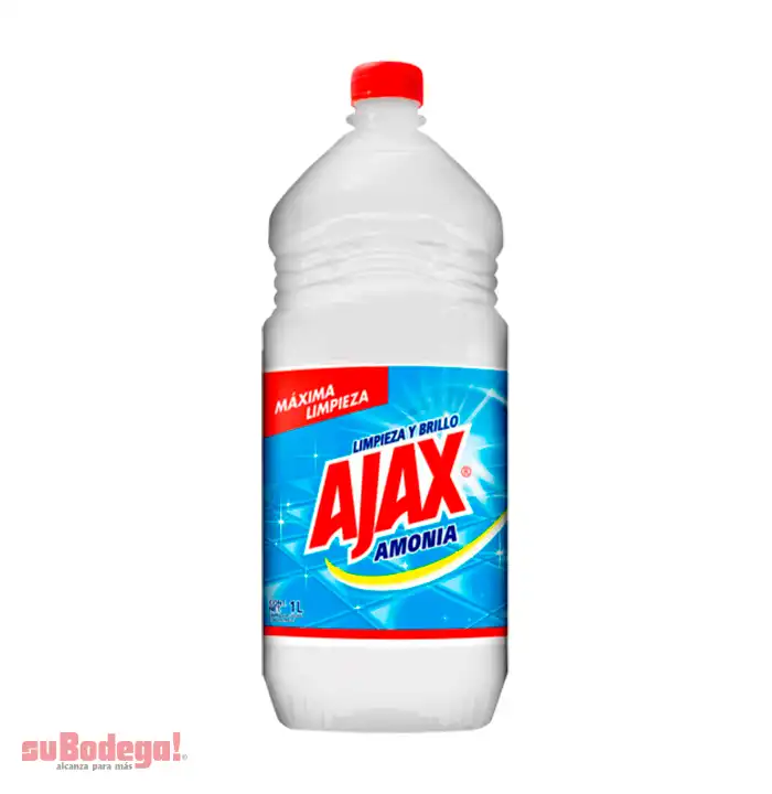 Limpiador Ajax Amonia Líquido 1 lt.