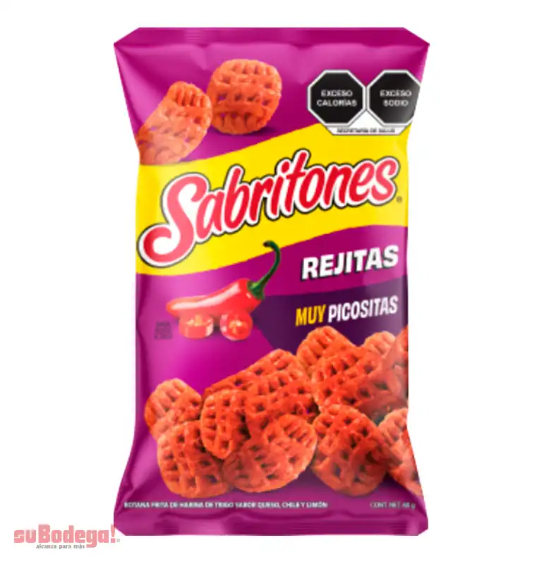 Botanas Sabritones Rejitas 60 GR.