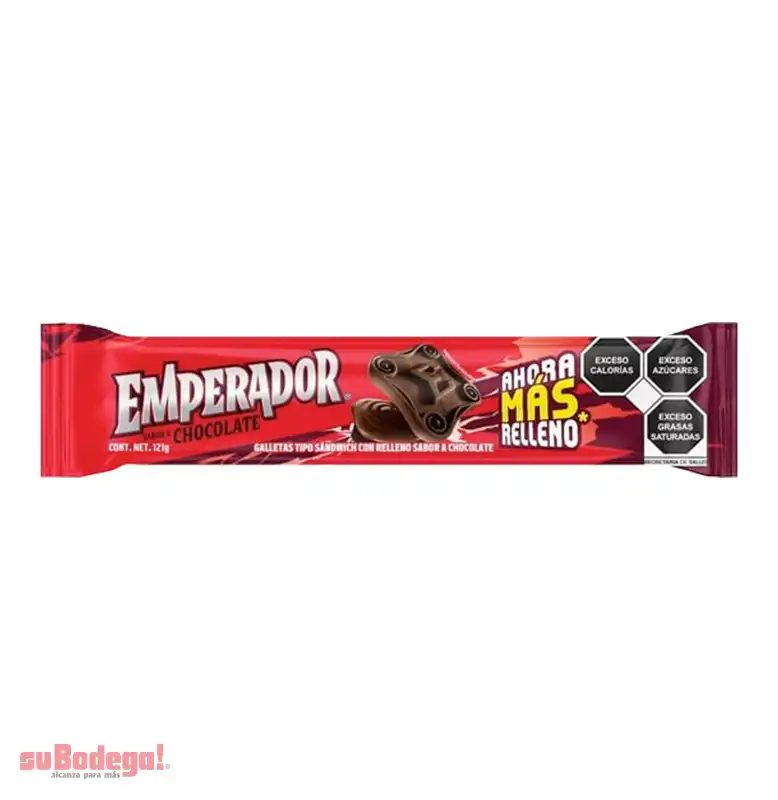 Galletas Gamesa Sandwich Emperador Chocolate 121 gr.