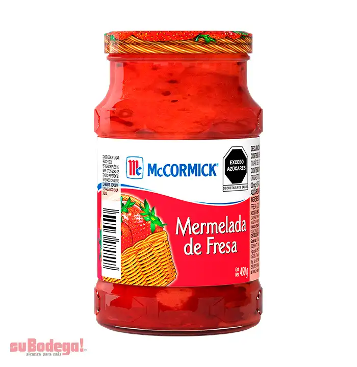 Mermelada Fresa Mc Cormick 450 gr.