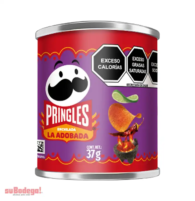 Botana Pringles Papas La Adobada 37 GR.