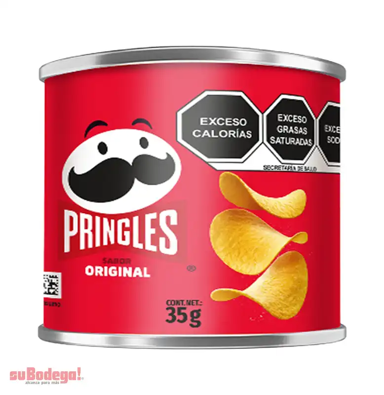 Botana Pringles Papas Original 35 GR.