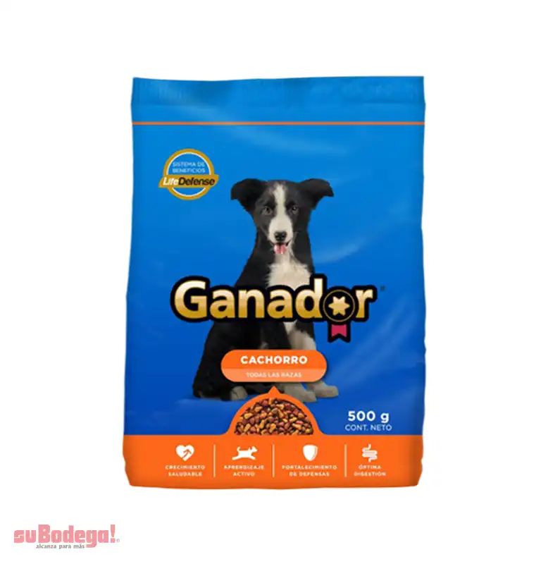 Alimento Ganador Cachorro 500 GR.