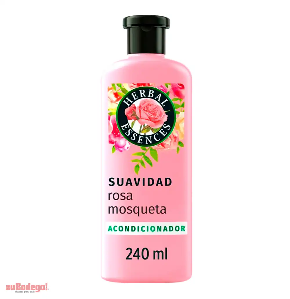 Acondicionador Herbal Essences Rosa Mosqueta 240 ML.