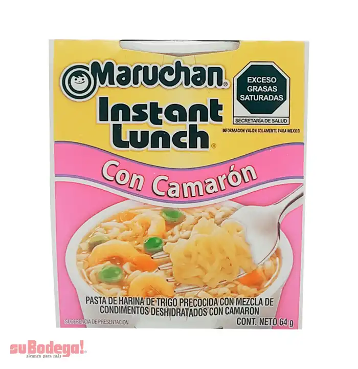 Sopa Maruchan Camarón 64 gr.