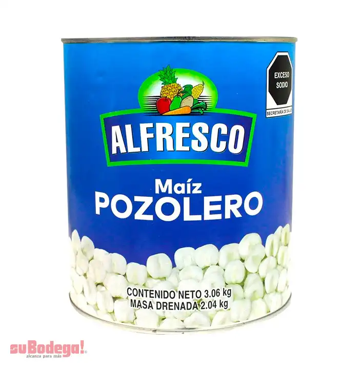 Maíz Pozolero Alfresco 3.06 kg.