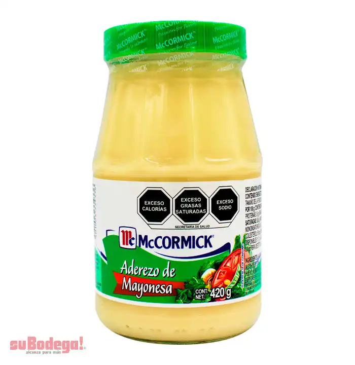 Mayonesa Aderezo Mc Cormick 420 gr.