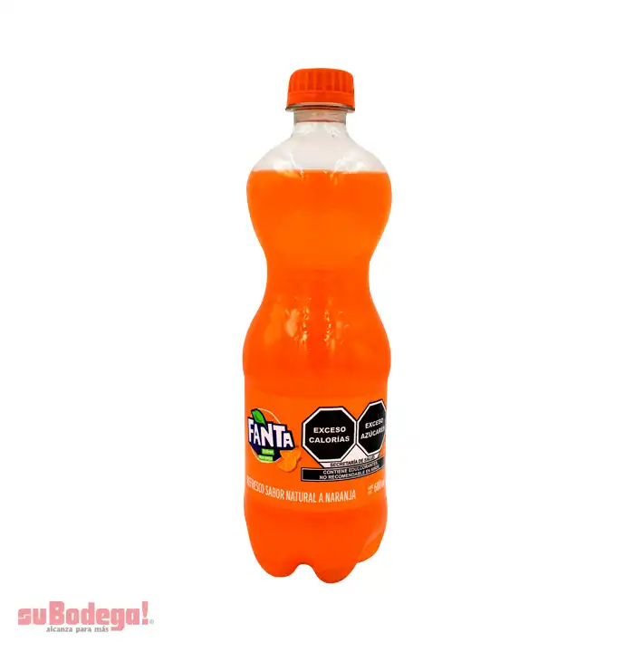 Refresco Fanta Pet 600 ml.