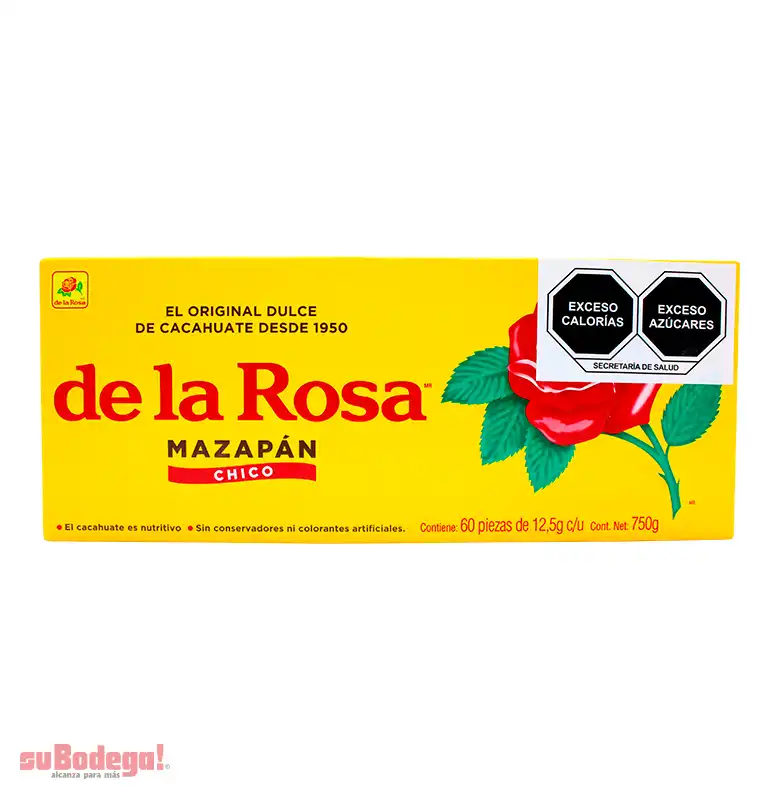 Mazapán De la Rosa Chico 60 pz.