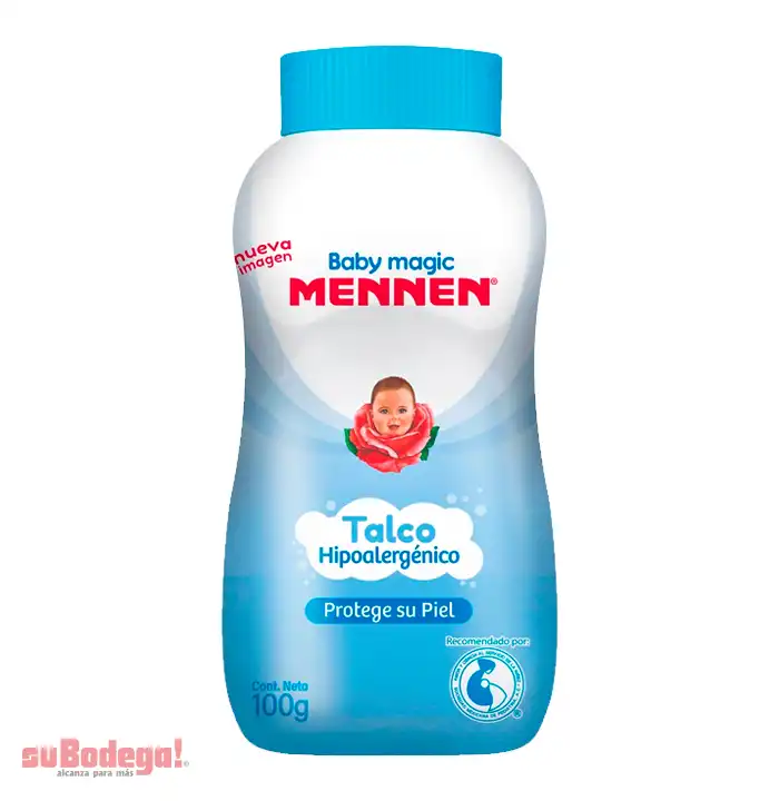 Talco para Bebe Mennen Azul 100 gr.