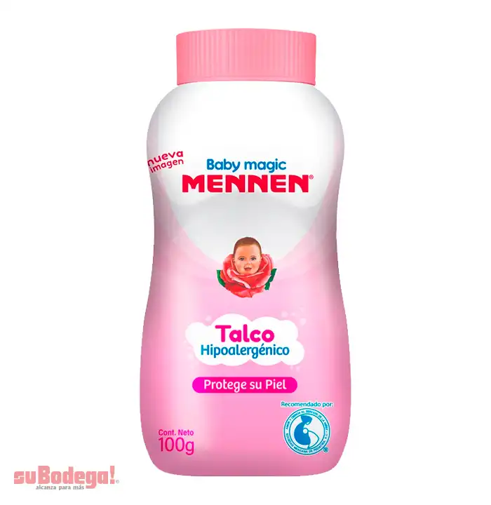 Talco para Bebe Mennen Rosa 100 gr.