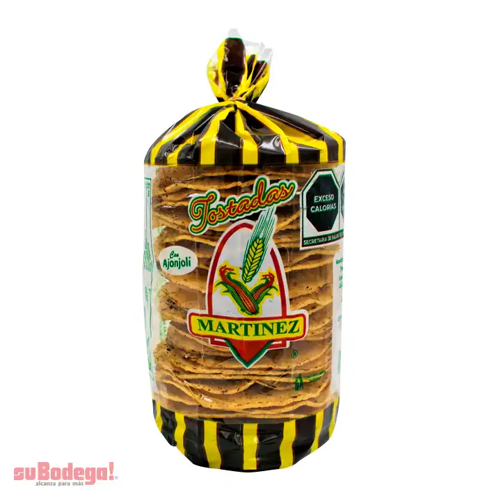 Tostada Martínez con Ajonjolí 30 pz.