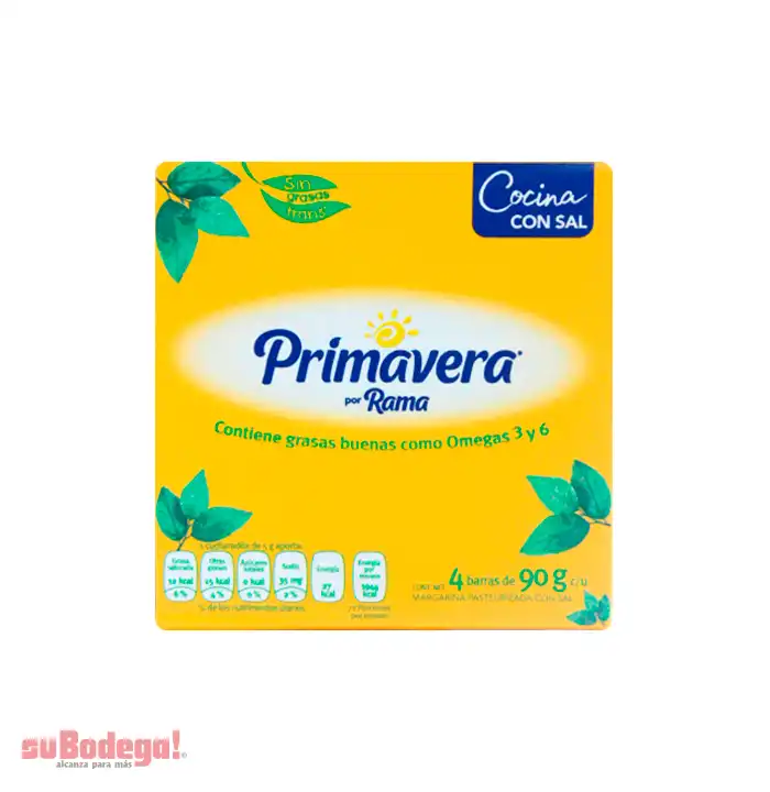 Margarina Primavera con Sal 360 gr.