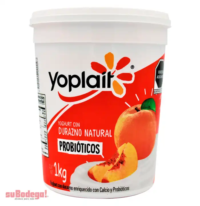 Yoghurt Yoplait Durazno 1 kg.