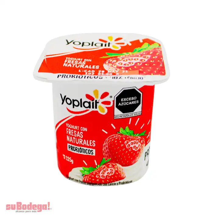 Yoghurt Yoplait Fresa 125 gr.
