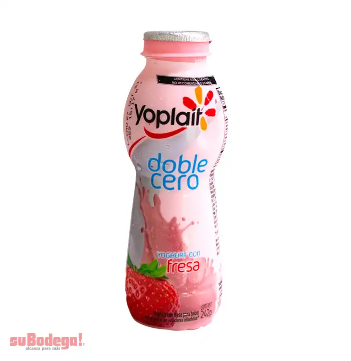 Yoghurt Yoplait Fresa para Beber Light 220 ml.