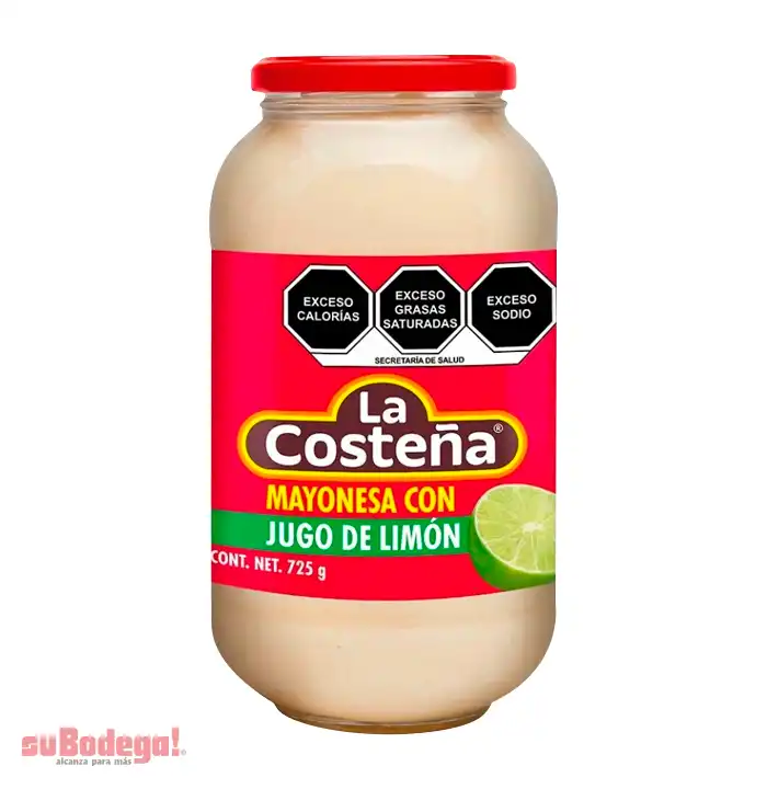 Mayonesa La Costeña con Limón 725 gr.