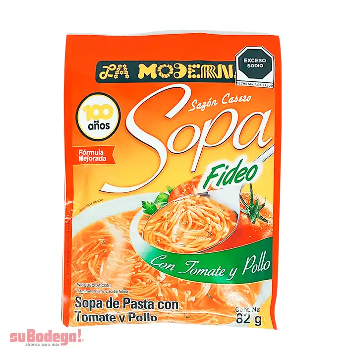 Sopa La Moderna Fideo 82 gr.