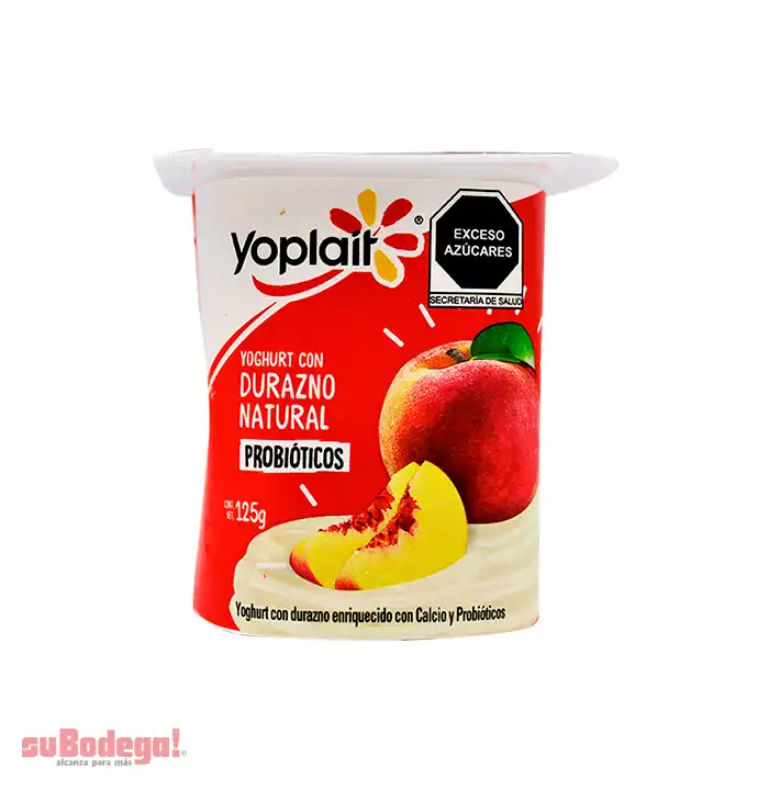 Yoghurt Yoplait Durazno 125 gr.