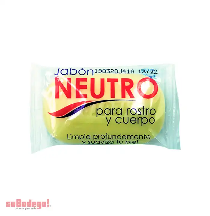 Jabón de Tocador Lirio Neutro 20 gr.