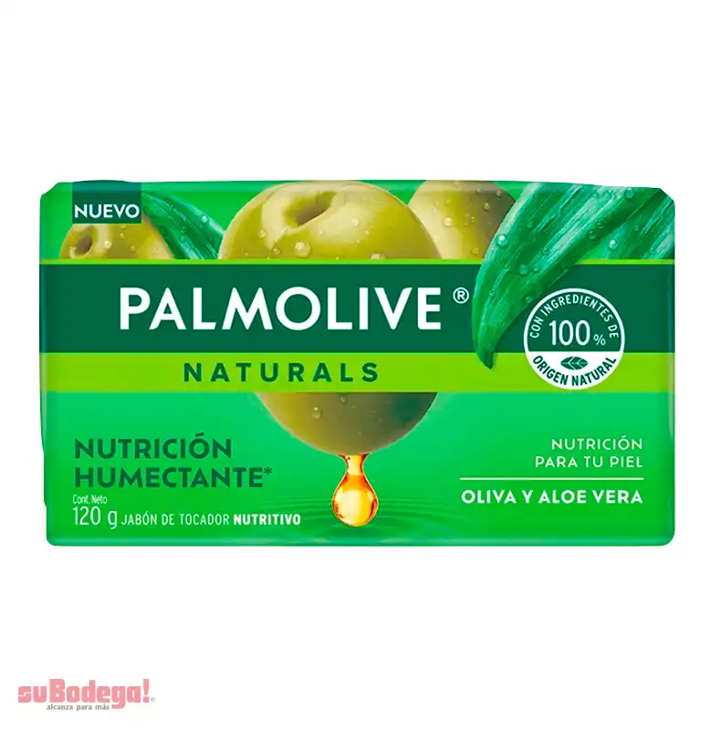 Jabón de Tocador Palmolive Naturals Aloe Oliva 120 g