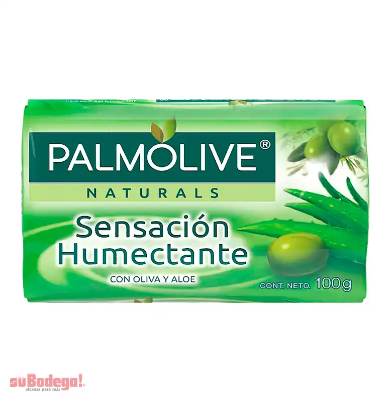 Jabón de Tocador Palmolive Naturals Aloe Oliva 100 gr.