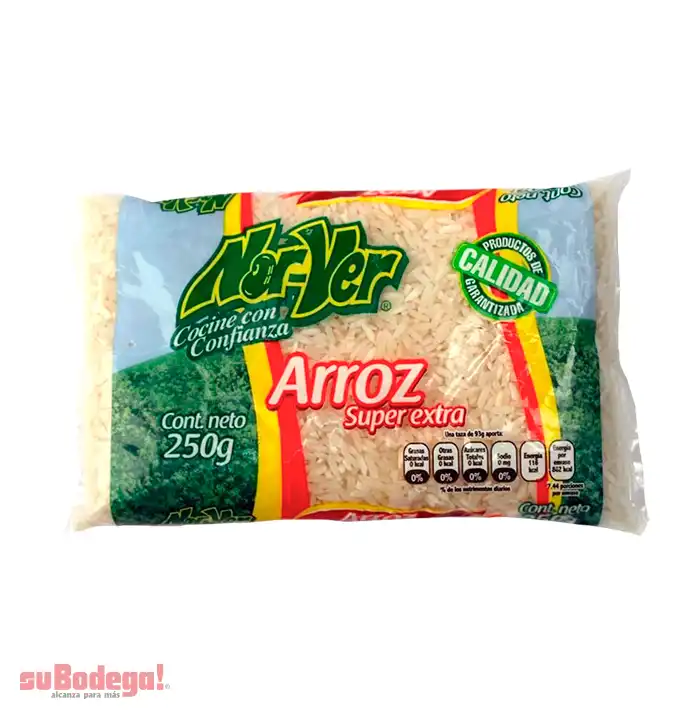 Arroz Nor Ver Súper Extra 250 gr.