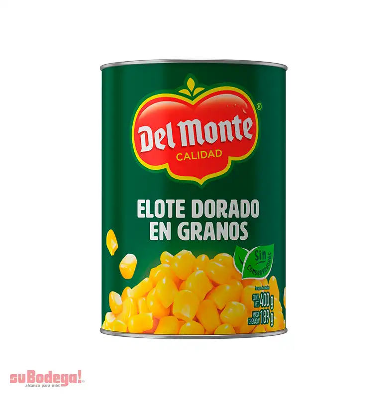 Elote Dorado en Grano Del Monte 400 gr.