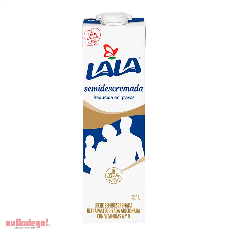 Leche Lala SemidesCremada 1 lt.