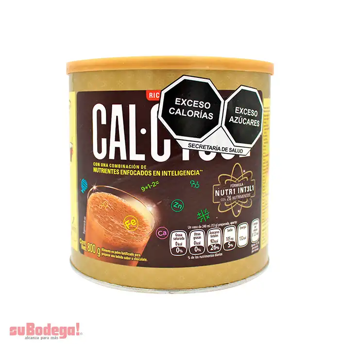 Chocolate Cal-C-Tose Lata 800 gr.