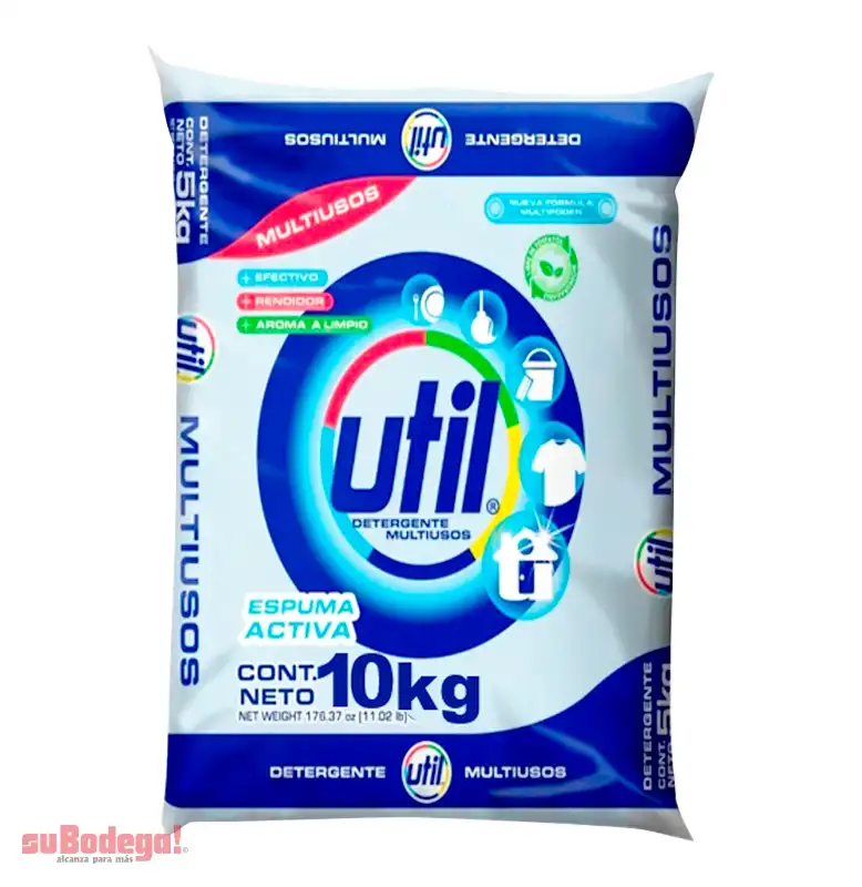 Detergente Útil Industrial 10 kg.
