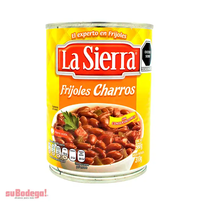 Frijol Charro La Sierra 560 Gr