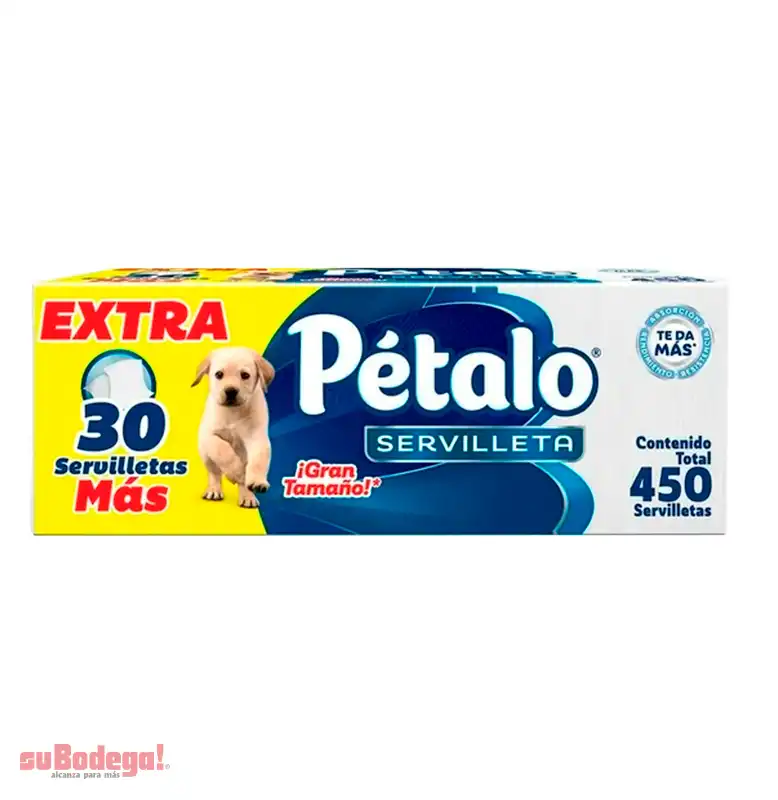 Servilleta Pétalo 420 pz. + 30 pz. Gratis