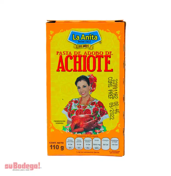 Adobo Achiote La Anita 110 gr.